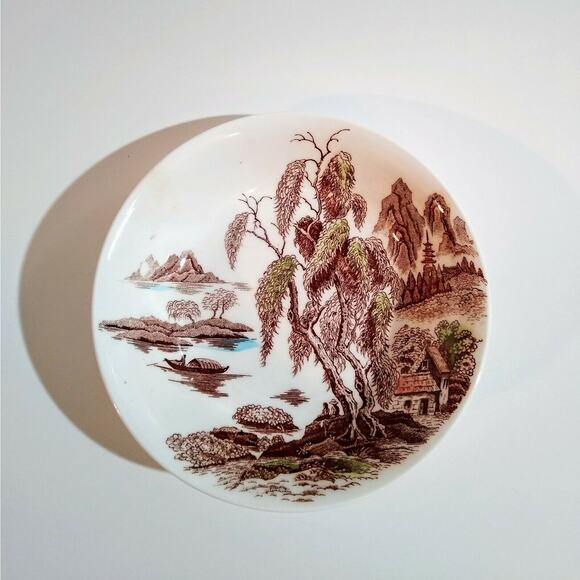 Set of 2 Nasco Sayonara China 6" dessert bowl Oriental Village Japan - Picture 4 of 4